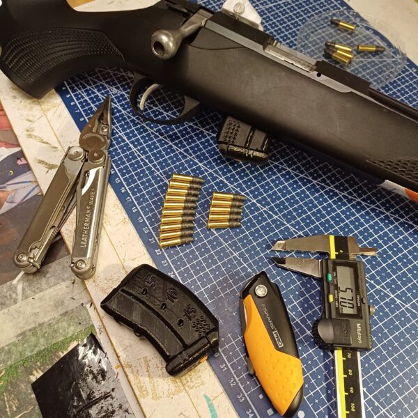 15rds with rifle Tikka T1x 15 Round 22lr Magazine M-Tek15 Standard Size Double Stack