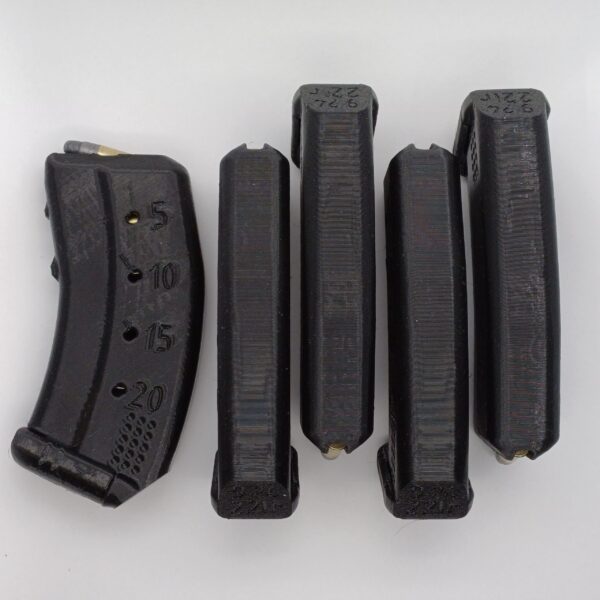 20rds black 5x bundle Tikka T1x 20 Round Black 22lr M-Tek20 Magazine Bundle