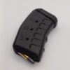 15rds ribbed black angled Angled view of black 15rd Tikka T1x 22lr magazine