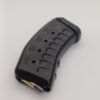 20rds ribbed black angled Angled view of black 20rd Tikka T1x 22lr magazine