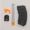 20rds ribbed black disassembled Disassembled view of black 20rd Tikka T1x 22lr magazine