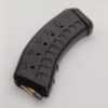 25rds ribbed black angled Angled view of black 25rd Tikka T1x 22lr magazine