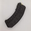 25rds ribbed black side view Side view of black 25rd Tikka T1x 22lr magazine