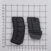 20rds ribbed black comparison Size comparison between 20rd Tikka T1x 22lr magazine and the factory magazine