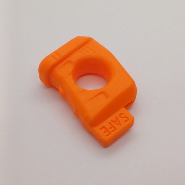 t1x safety block angled Tikka T1x Safety Block Magazine Chamber Flag