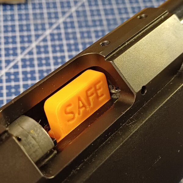 t1x safety block chamber Tikka T1x Safety Block Magazine Chamber Flag