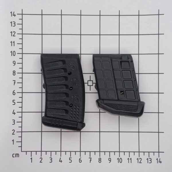 .17 15rds black comparison Tikka T1x 15 Round .17HMR Magazine M-TekHMR15 Extended Double Stack