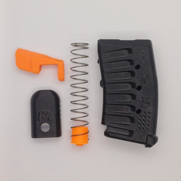 .17 15rds black disassembly Tikka T1x 15 Round .17HMR Magazine M-TekHMR15 Extended Double Stack