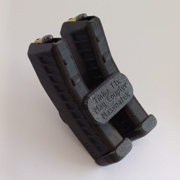 Dual Magazine Coupler Bracket Clamp Jungle Style Tikka T1x