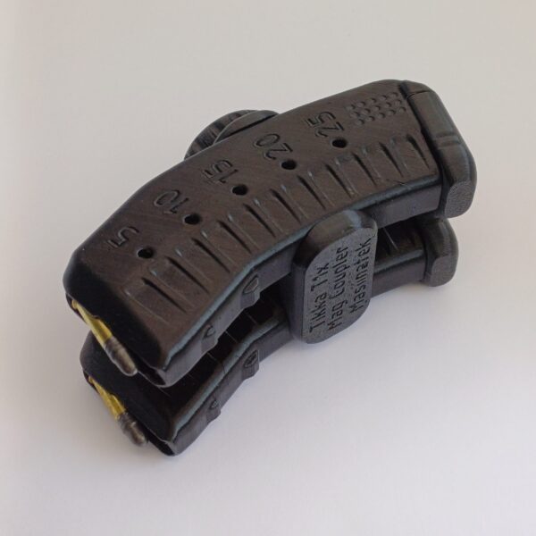 Dual Magazine Coupler Bracket Clamp Jungle Style Tikka T1x